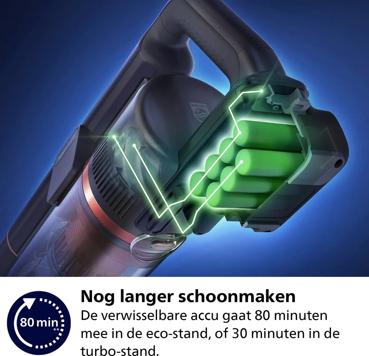 Philips Steelstofzuiger XC7055/01 Aqua - 7000-Serie - Koraalrood - afbeelding 6 van 6