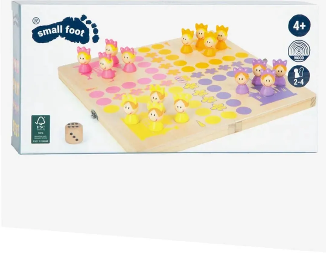 Small Foot Houten Ludospel Prinses 11105 - 2-4 Spelers - afbeelding 6 van 6