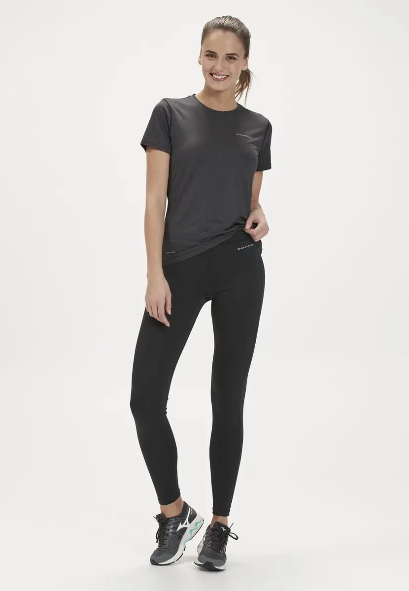 ENDURANCE Zenta W Long Run Tights - Zwart - afbeelding 6 van 6