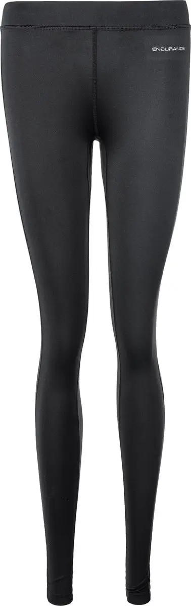 ENDURANCE Zenta W Long Run Tights - Zwart - afbeelding 2 van 6