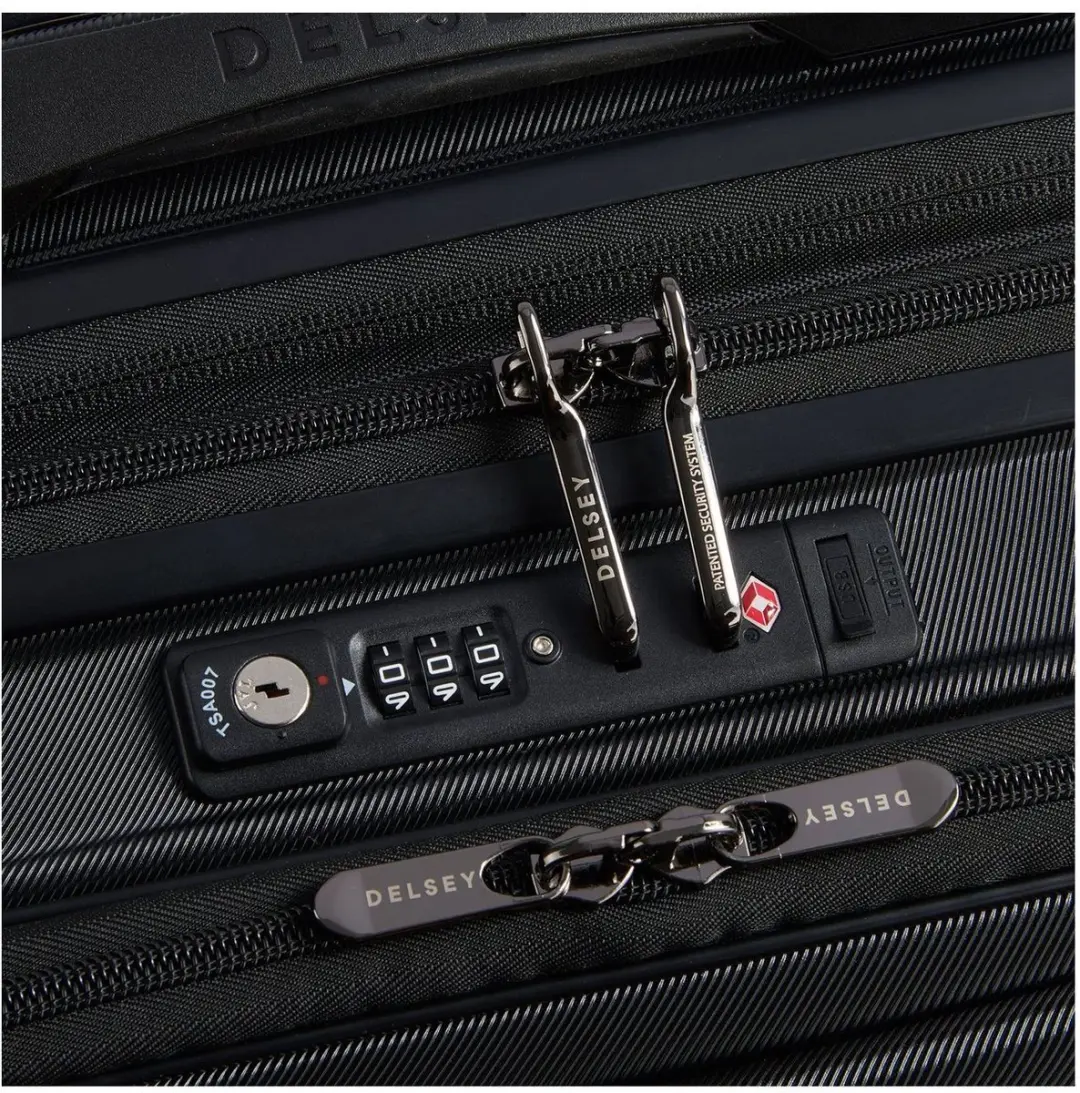 Delsey Shadow 5.0 Cabin Trolley 55 - 41L - Zwart - afbeelding 4 van 6