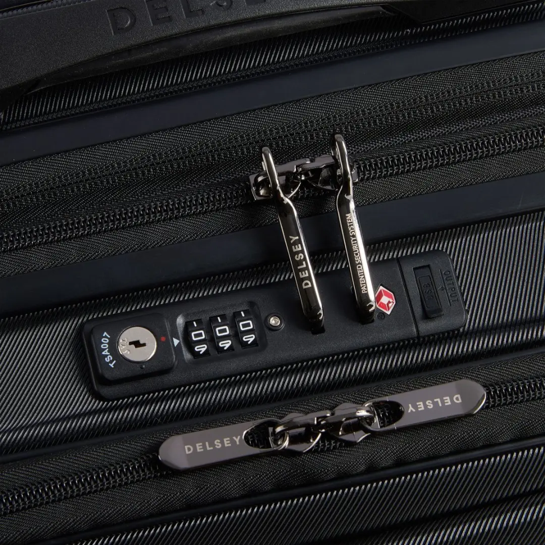 Delsey Shadow 5.0 Cabin Trolley 55 - 41L - Zwart - afbeelding 2 van 6