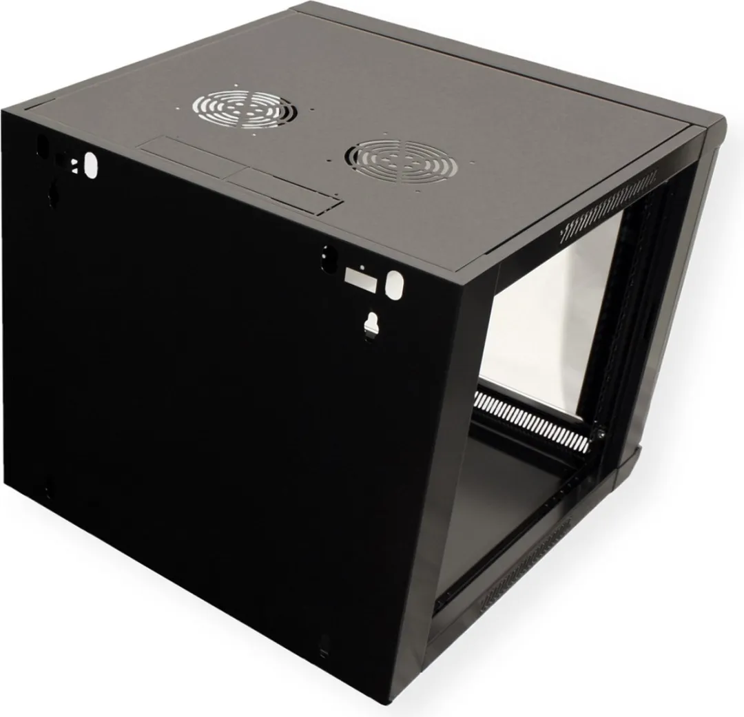 Value Wandbehuizing 6HE 368x570x450mm - Zwart - afbeelding 6 van 6