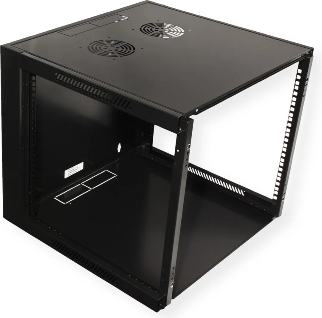 Value Wandbehuizing 6HE 368x570x450mm - Zwart