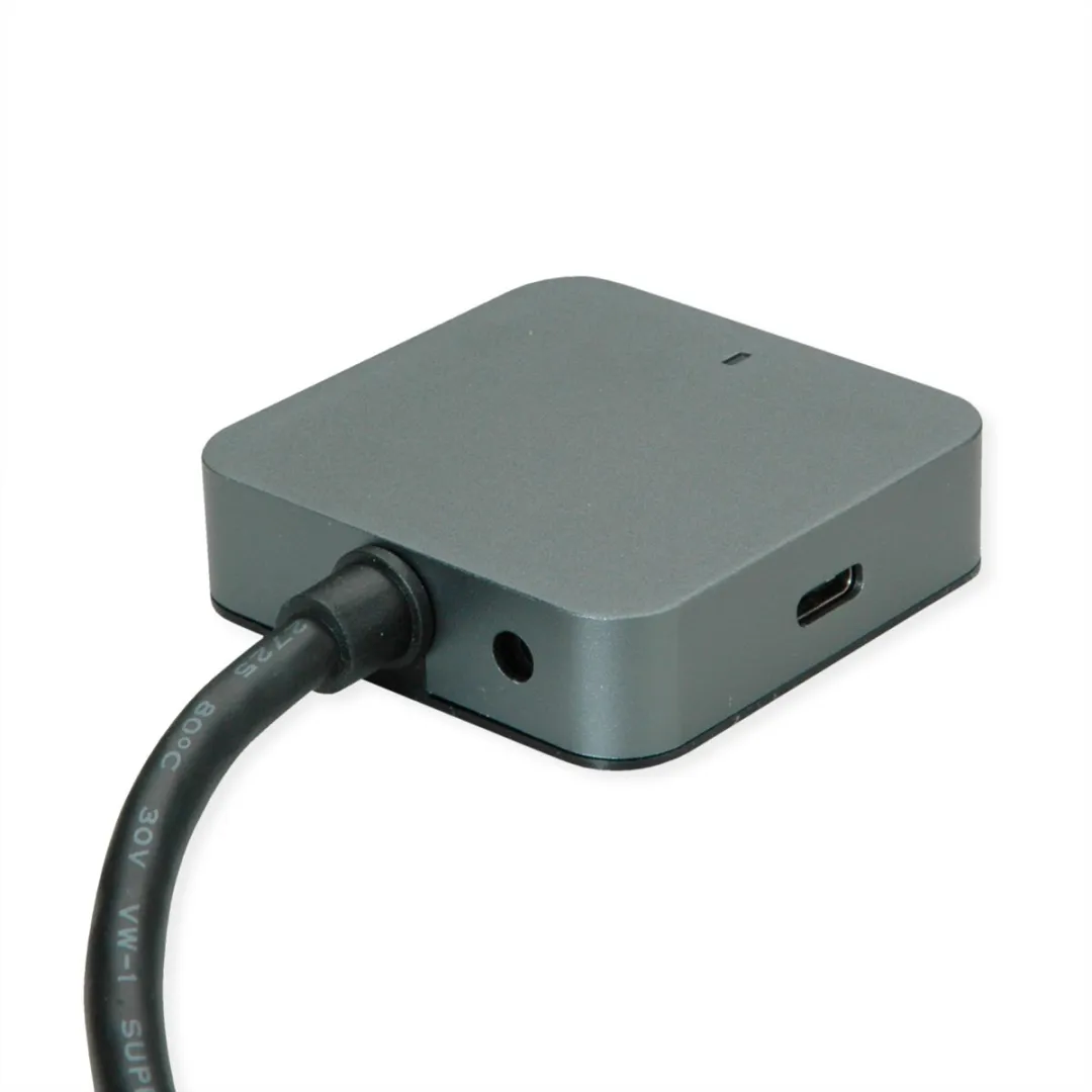 Value USB 3.2 Gen 2 Hub 4 Poorten - 3m Kabel - Zwart - afbeelding 2 van 6