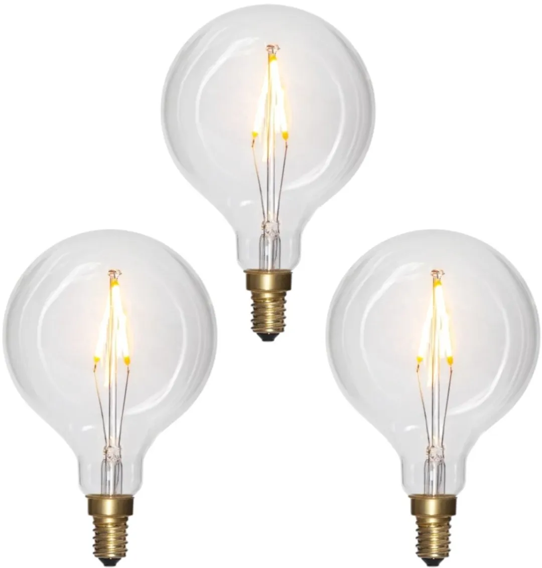 Star Trading Globelamp G80 E14 1.5W - 3 Stuks