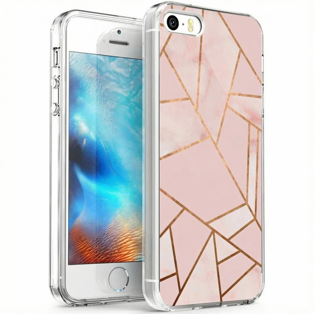 Imoshion Hoesje Apple iPhone 5/5s/SE - Pink Graphic