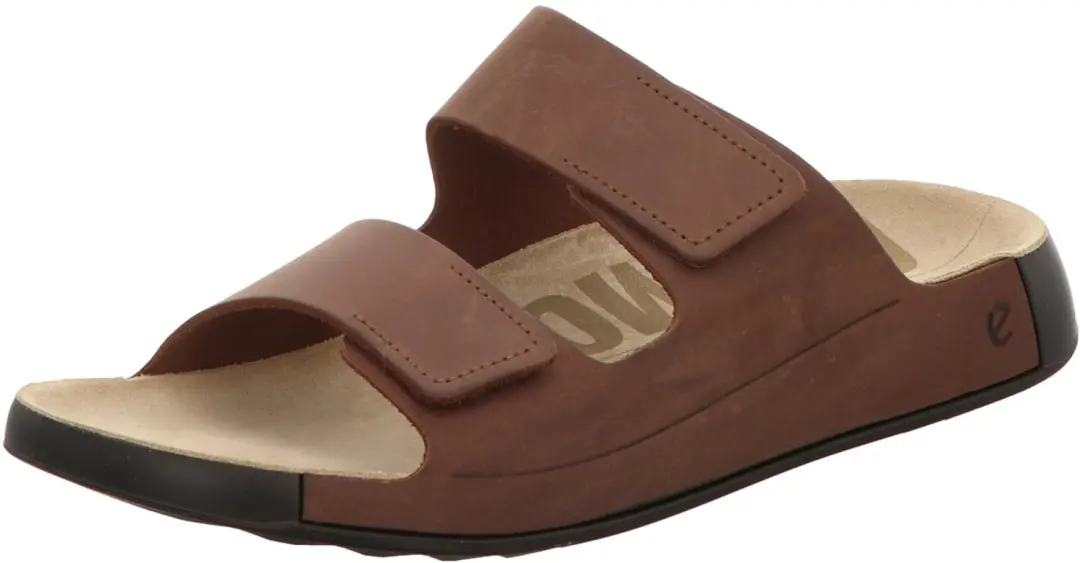 Ecco Damen Pantolette Cozmo in braun