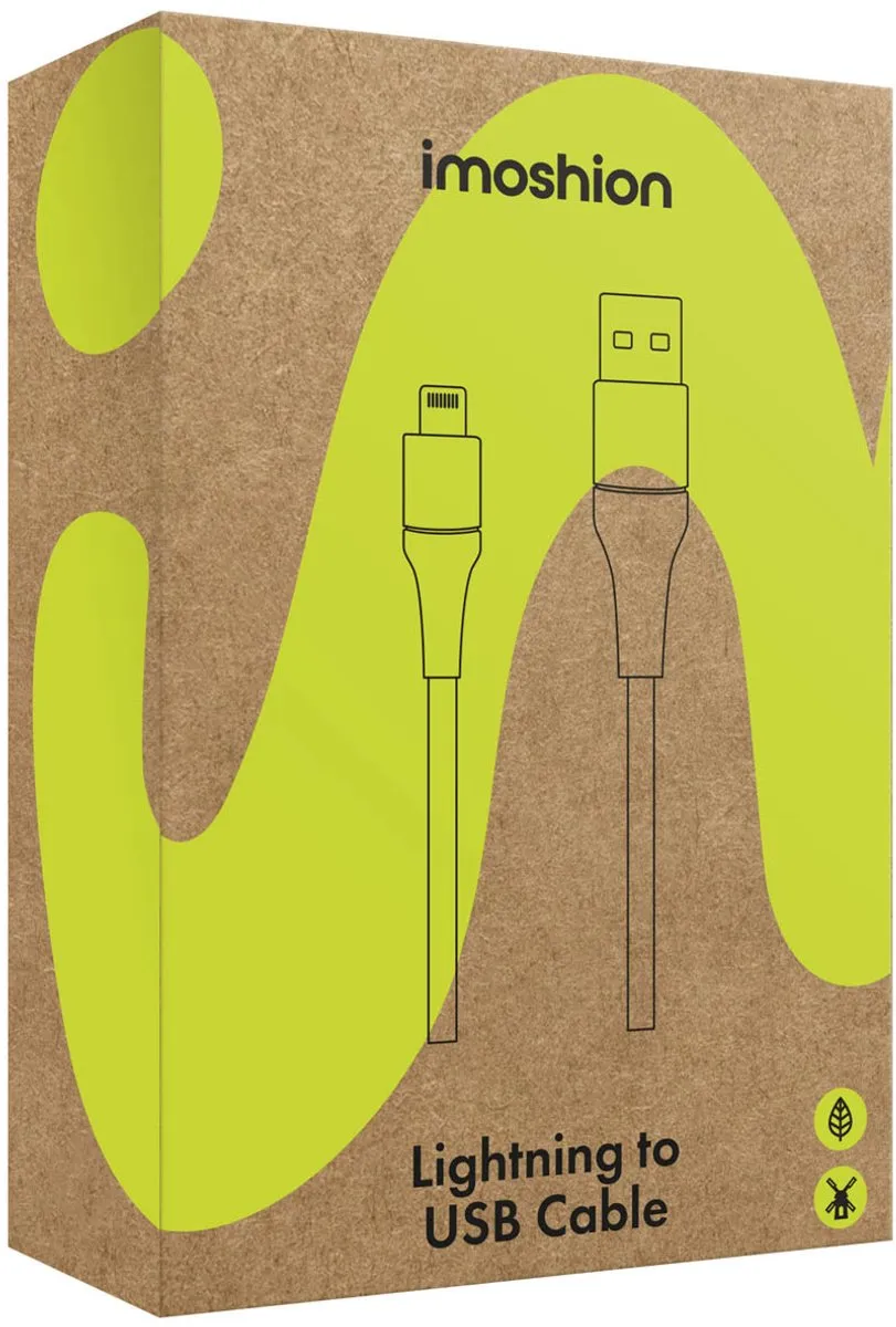 Imoshion Lightning naar USB A Kabel 2m - Wit