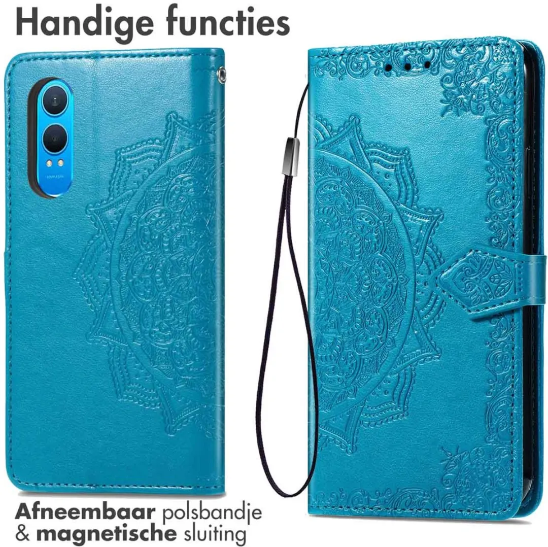 Imoshion Hoesje OnePlus Nord CE 4 Lite 5G - Turquoise - 3 Pasjes