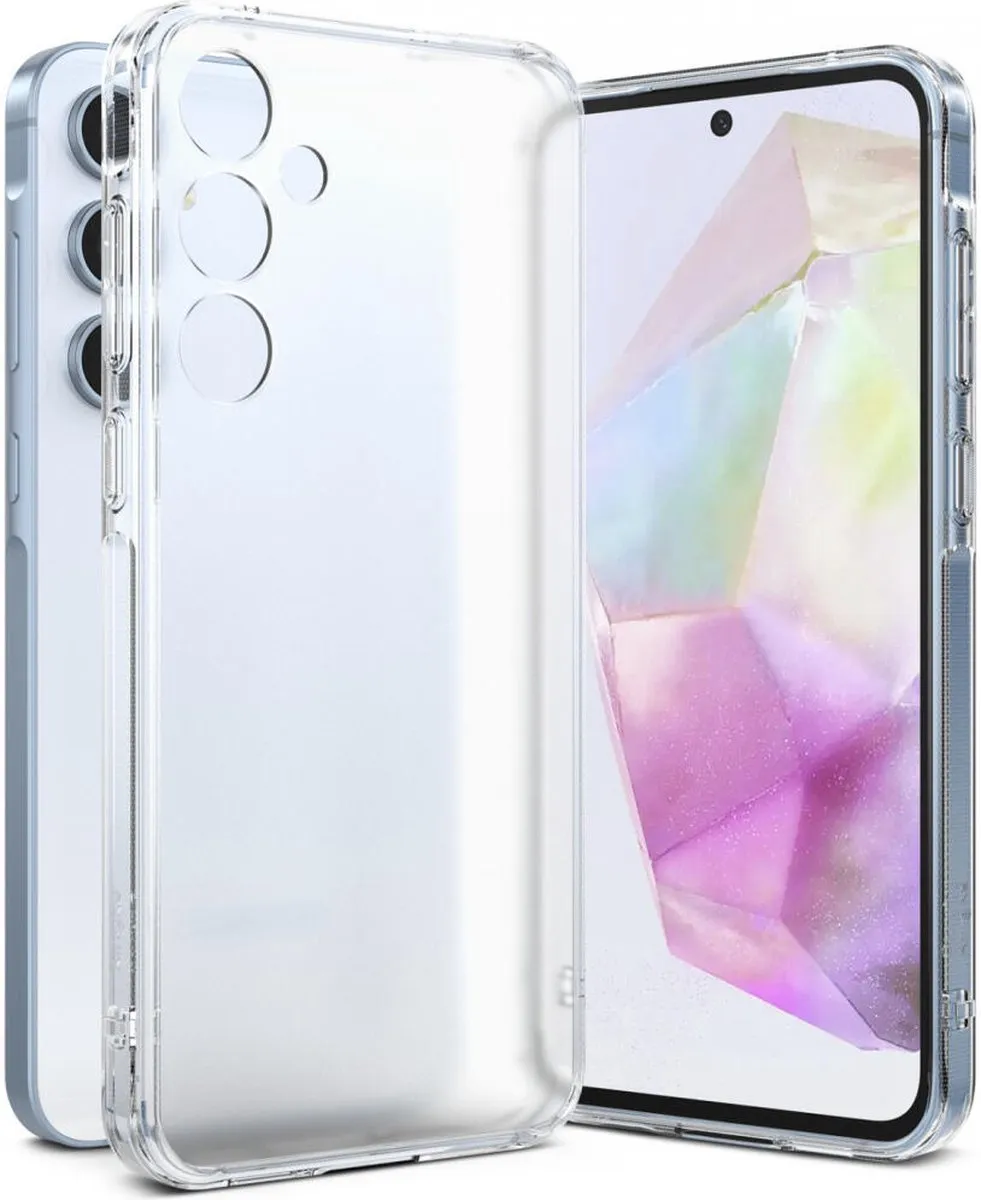 Ringke Fusion Hoesje Samsung Galaxy A35 - Matte Transparant
