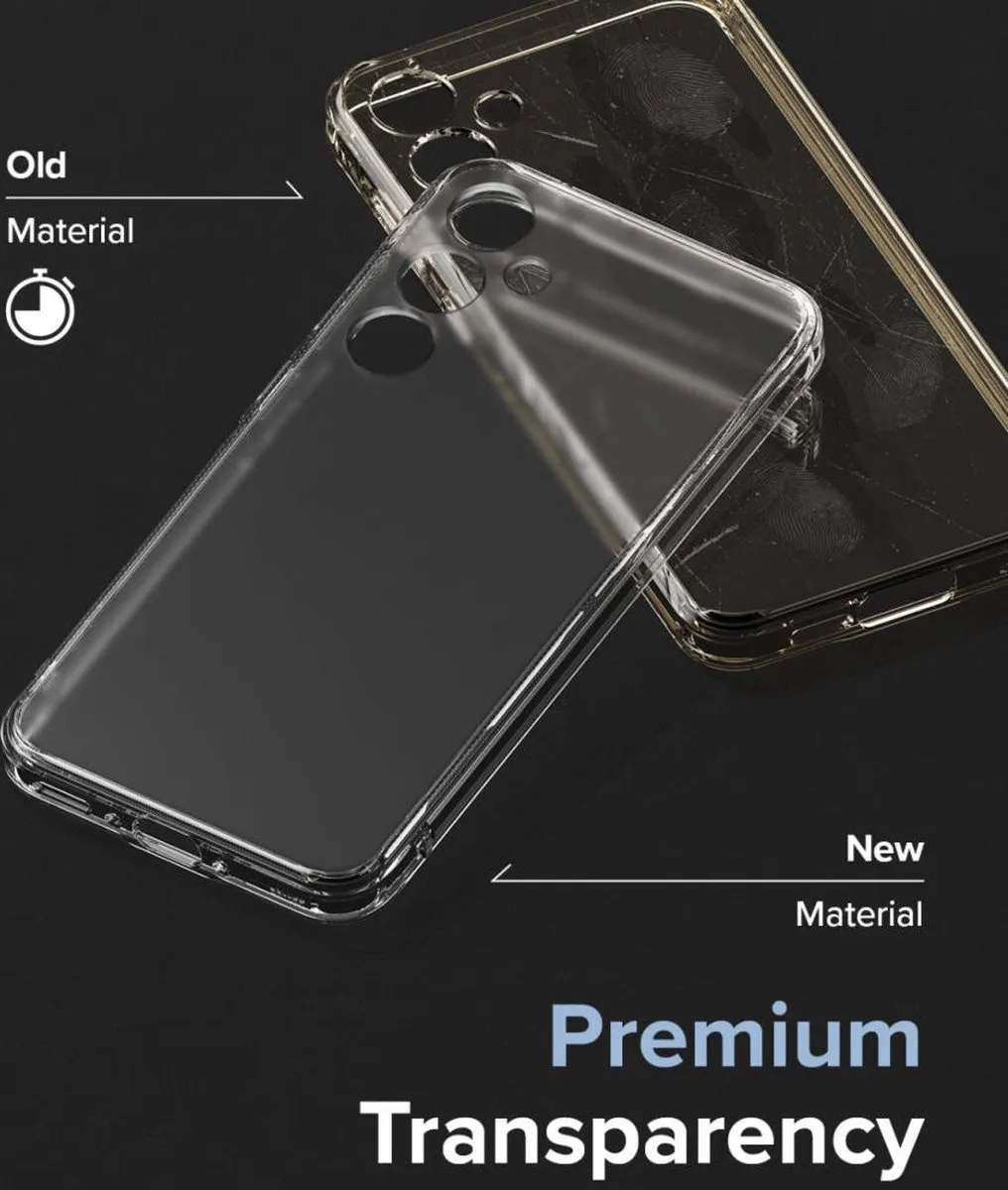 Ringke Fusion Hoesje Samsung Galaxy A35 - Matte Transparant
