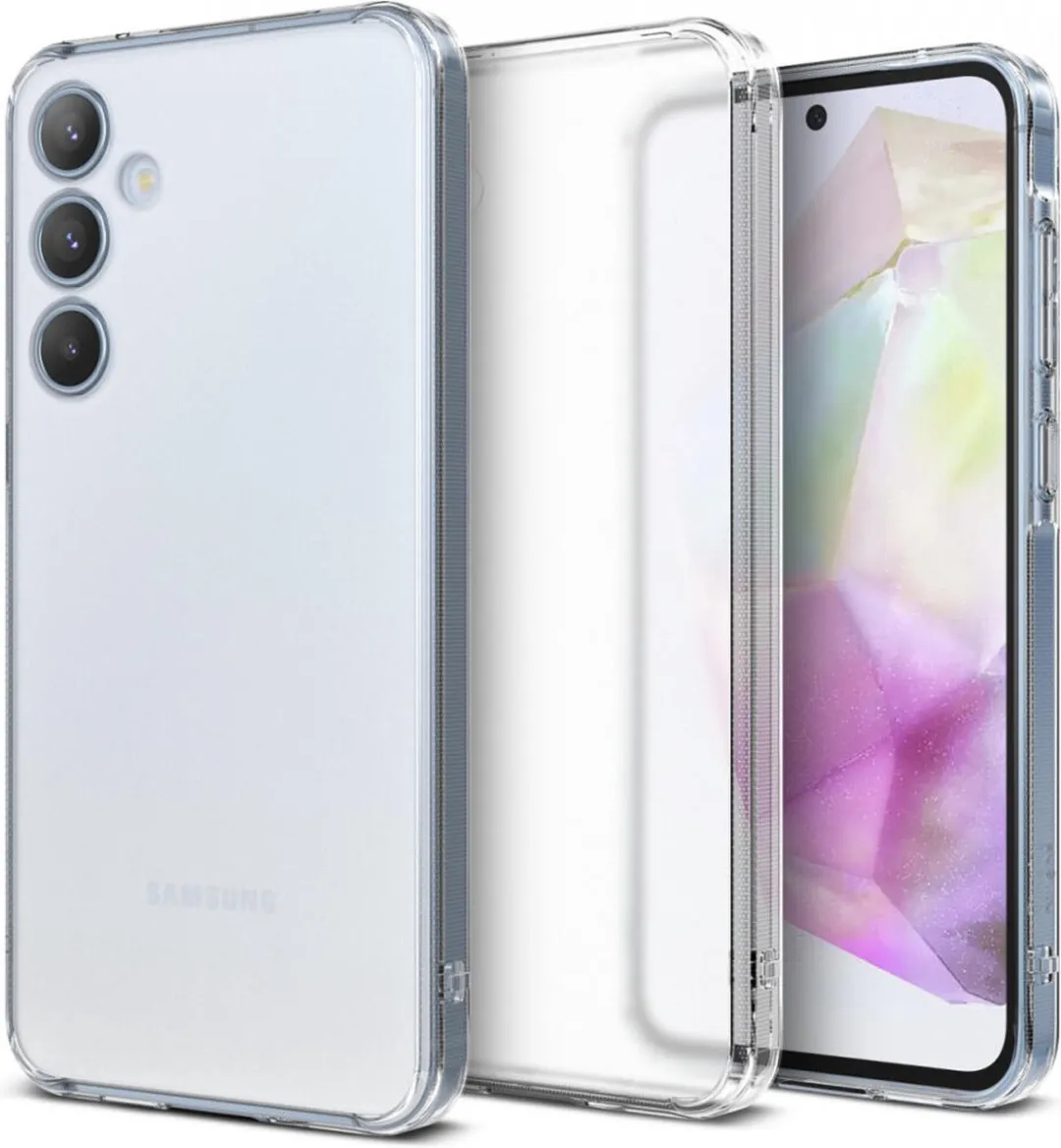 Ringke Fusion Hoesje Samsung Galaxy A35 - Matte Transparant