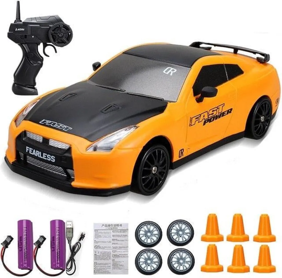 HB Toys GTR - 1/24 Drift Auto - RTR - 2 Batterijen