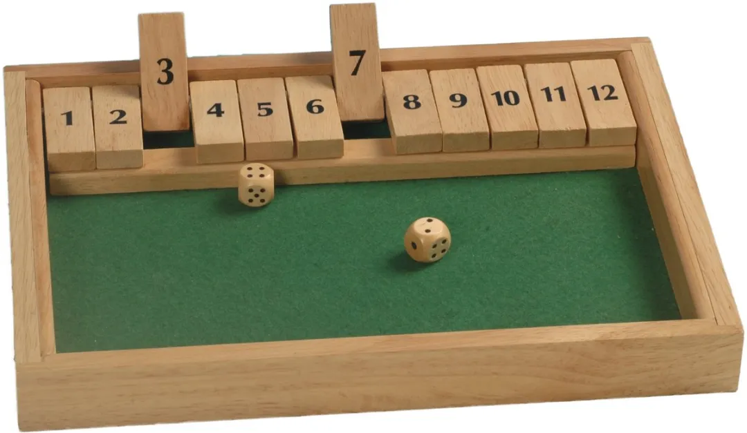 HOT Games Shut the Box 12 Cijfers