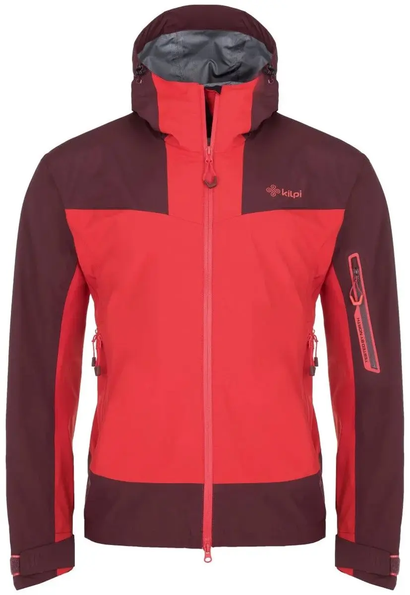 Kilpi Mamba-m Heren Waterdichte Jas - Rood - XXL - afbeelding 2 van 2