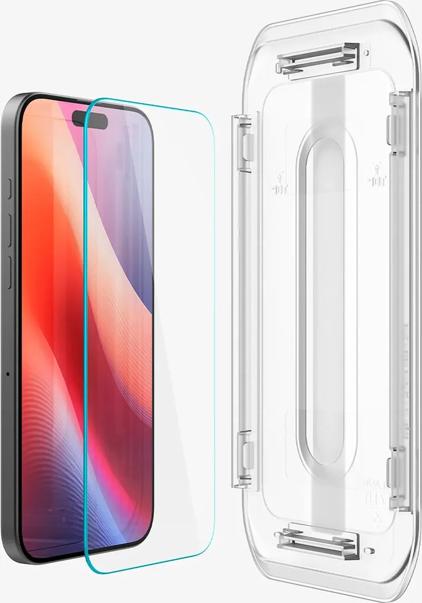 Spigen AGL07928 Screenprotector iPhone 17/17 Pro/16 Pro - 2 Stuks