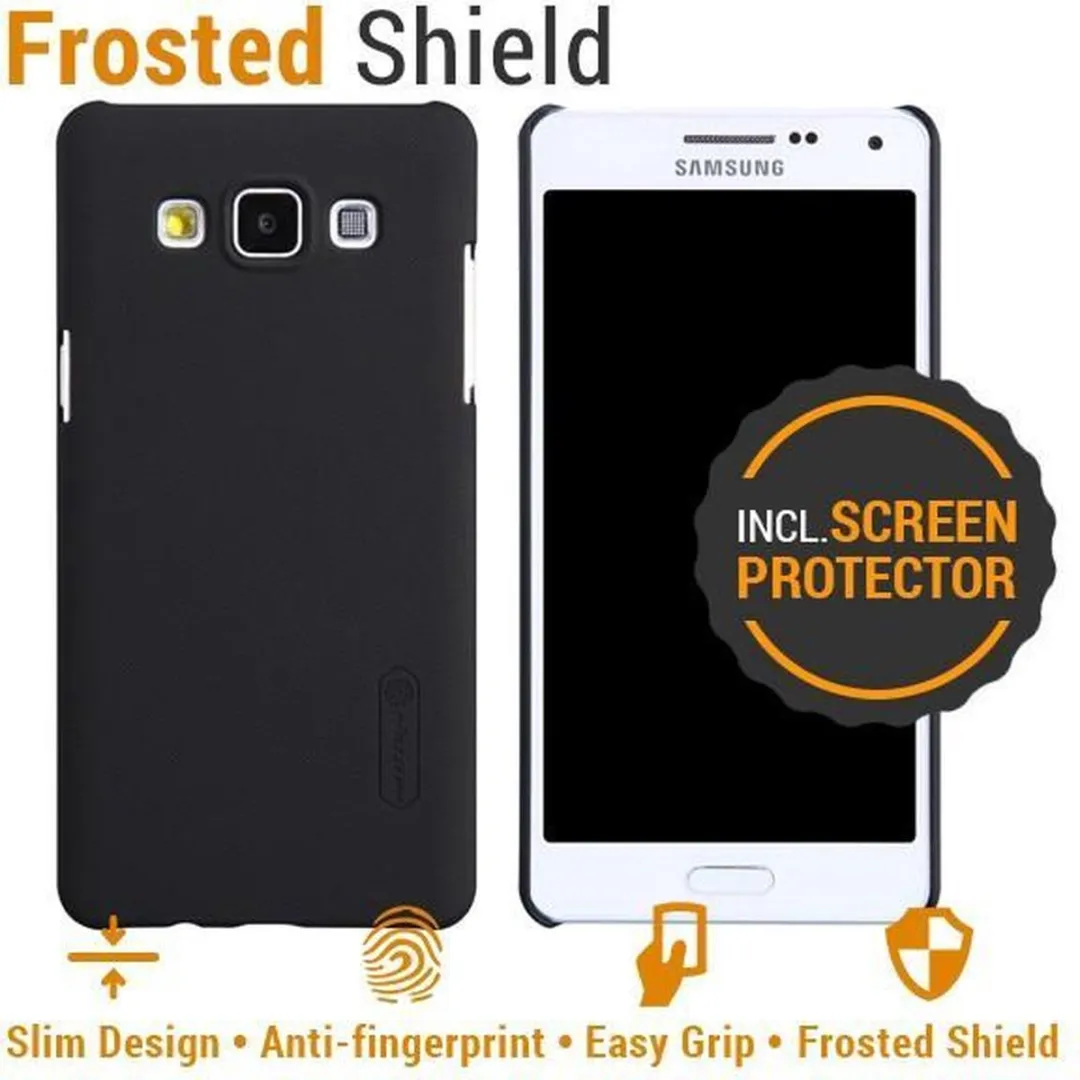 Nillkin Frosted Shield Hoesje Samsung Galaxy A50 - Wit - afbeelding 2 van 6