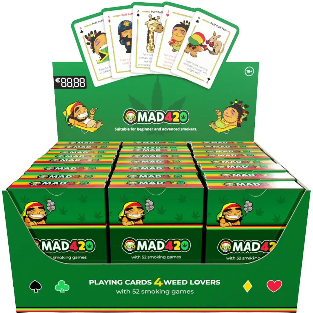 Mad420 - Kaart spel - Party spel - weed - wiet - Smokers game