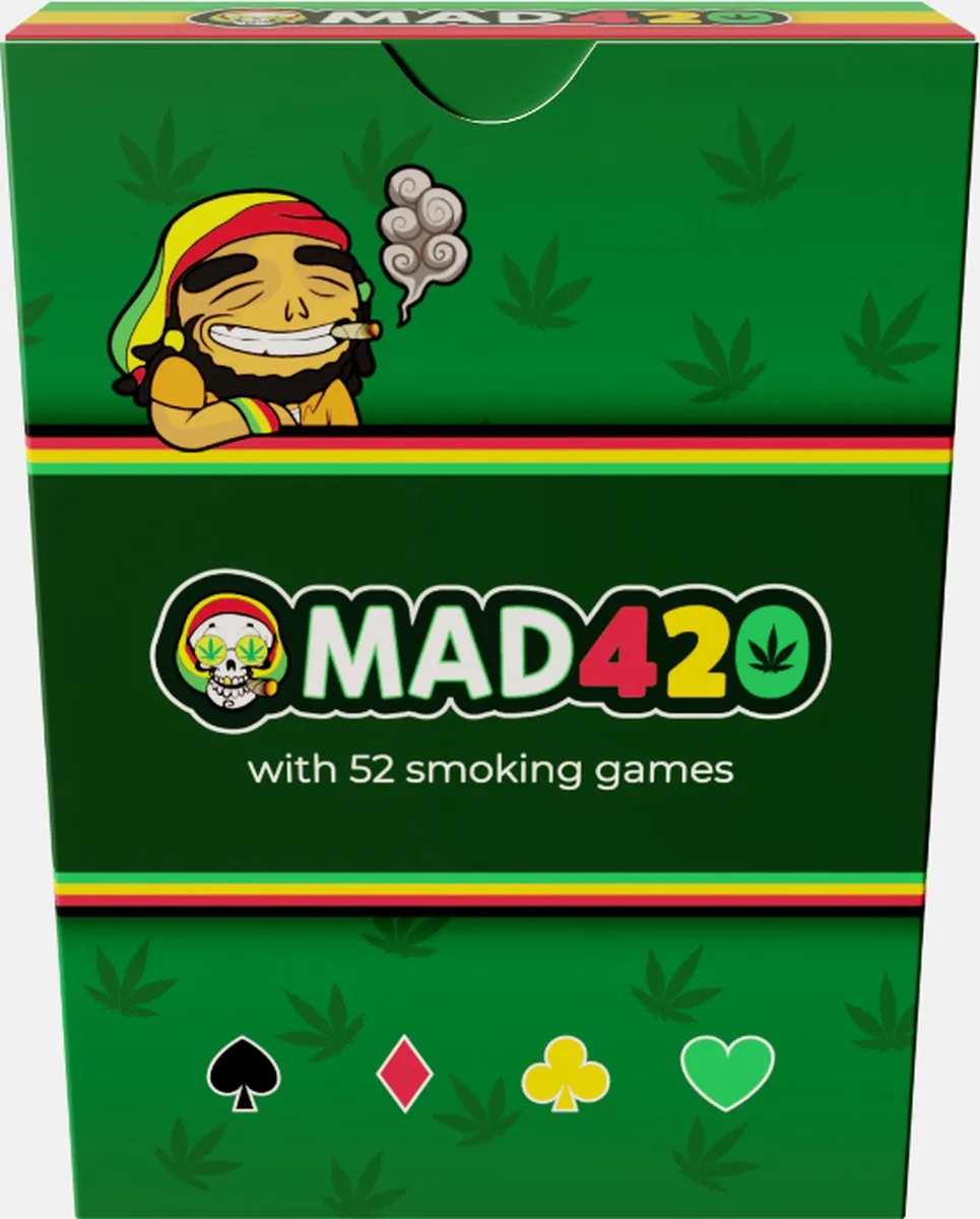 Mad420 - Kaart spel - Party spel - weed - wiet - Smokers game