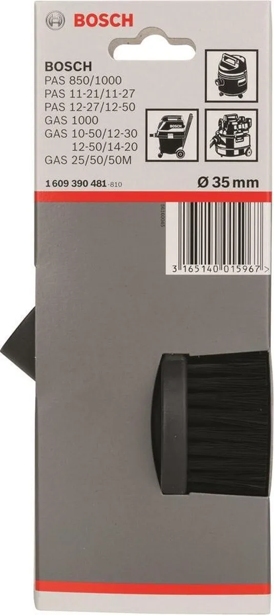 Bosch Mondstuk 1609390481 - 35mm - Zwart