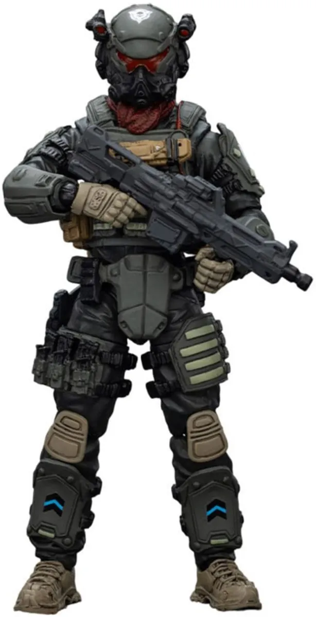 Joy Toy (CN) APOC Series Dark Source Action Figur Stellar Scar Assault Team Darksilicon 11 cm Action Figuur