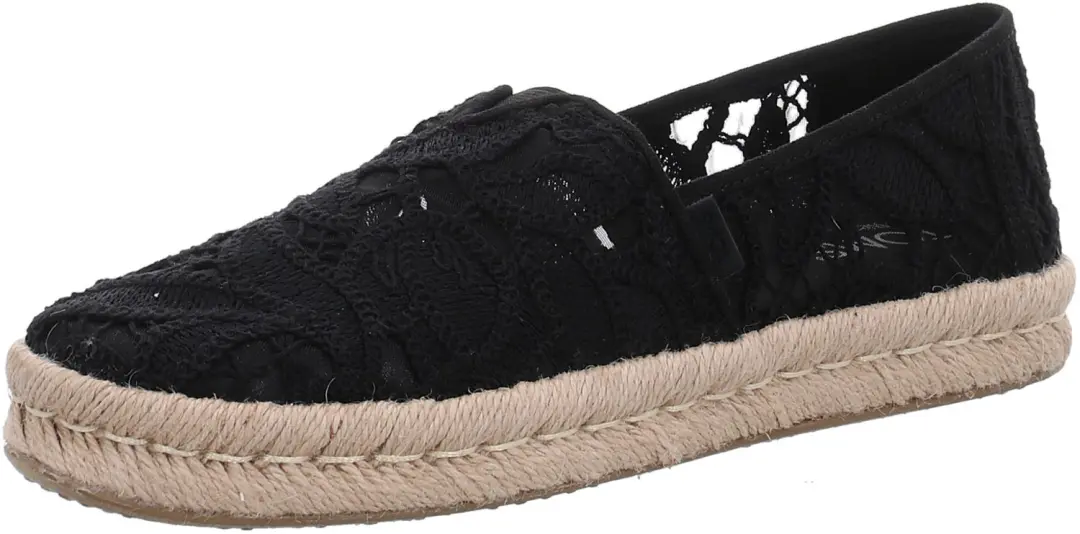 TOMS Textil dames instappers zwart maat 41