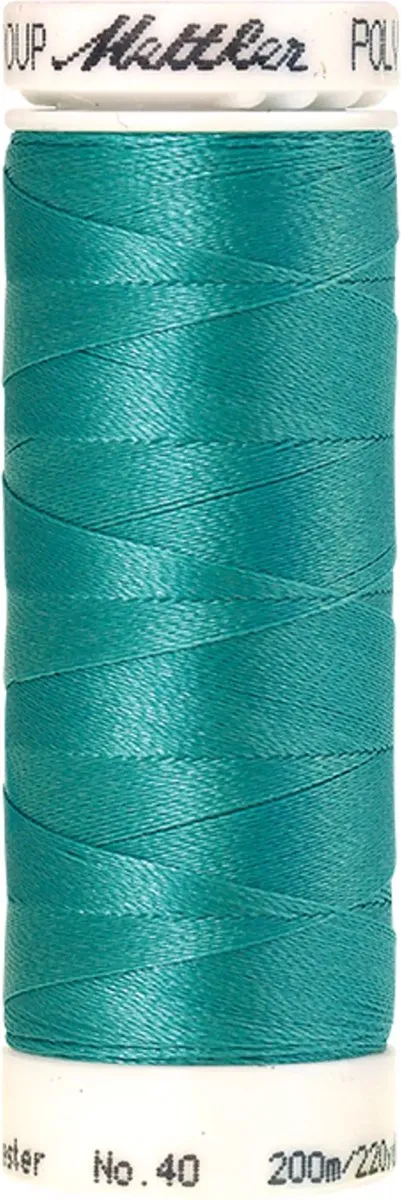 Amann Mettler Polysheen Borduurgaren Blauw 200m