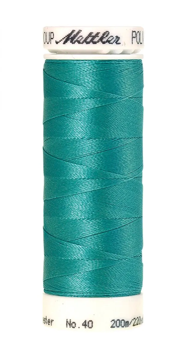 Amann Mettler Polysheen Borduurgaren Blauw 200m