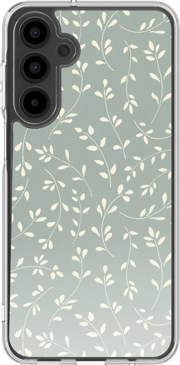 imoshion Hoesje Samsung Galaxy A16 Smoke Green Flowers