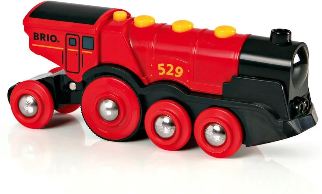 BRIO Rode Locomotief 33592 - 2x AA