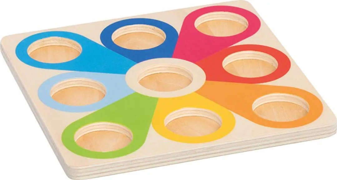 Goki Stacking Game - 18 Stuks Multicolor - afbeelding 6 van 6