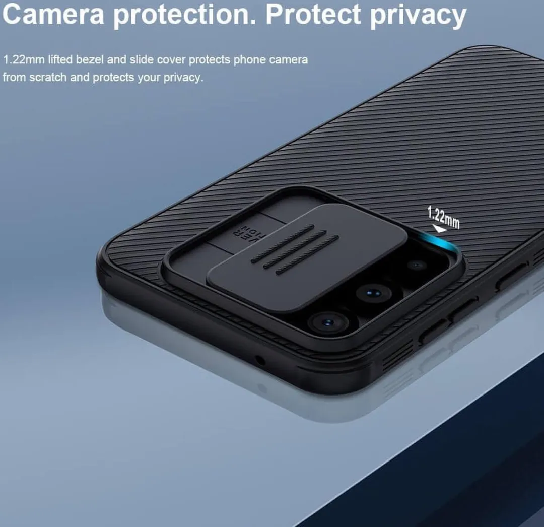 Nillkin CamShield Hoesje Samsung Galaxy S23 FE - Zwart