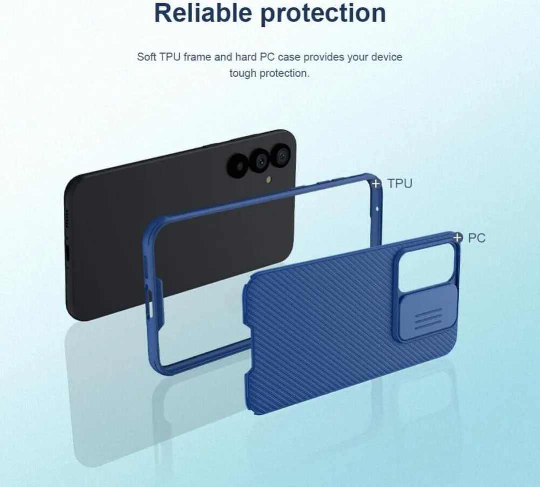 Nillkin CamShield Hoesje Samsung Galaxy S23 FE - Zwart