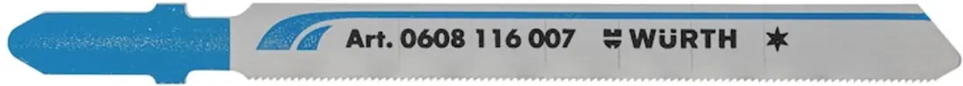 Würth Metaaldecoupeerzaagblad, één ster voor dun plaatmetaal