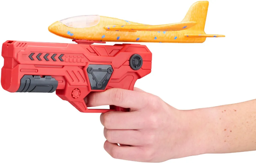 Eddy Toys Glider Gun 2-in-1 Zweefvliegtuig Pistool - Meerkleurig