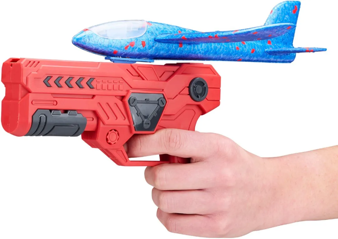 Eddy Toys Glider Gun 2-in-1 Zweefvliegtuig Pistool - Meerkleurig