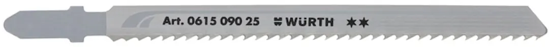 Würth Decoupeerzaagblad voor de bouw, twee sterren voor hardhout, zacht hout, h