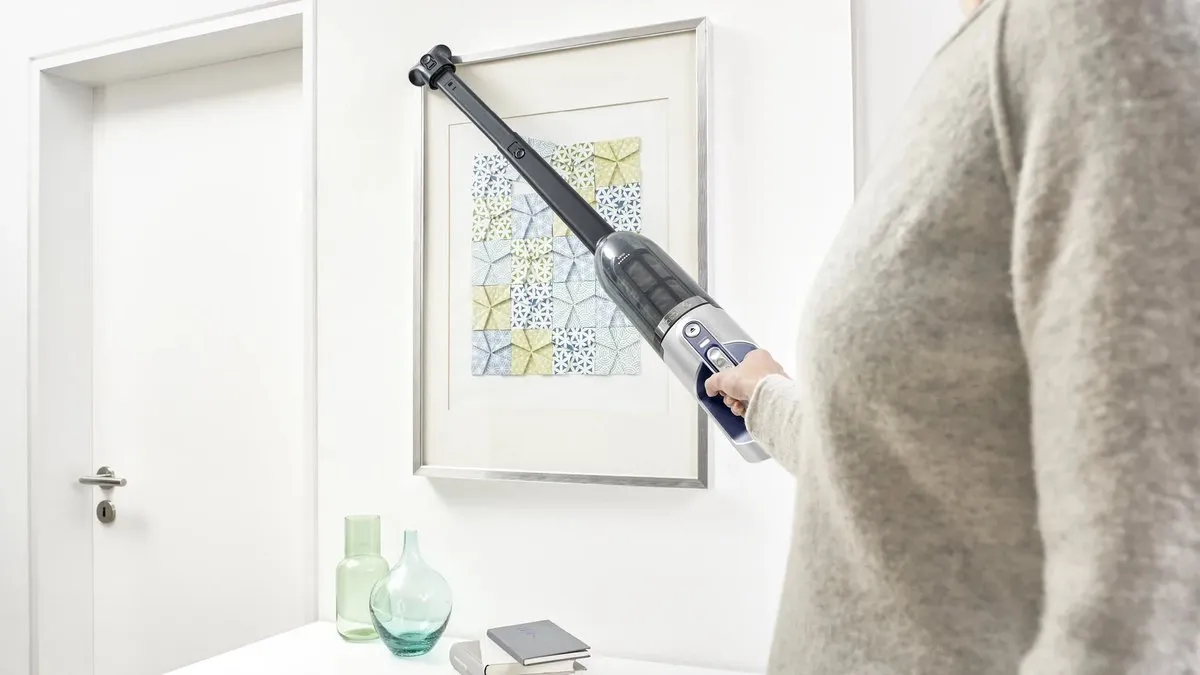 Bosch Flexxo BBH3K2800 Draadloze Steelstofzuiger - Blauw