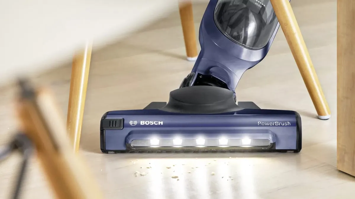 Bosch Flexxo BBH3K2800 Draadloze Steelstofzuiger - Blauw
