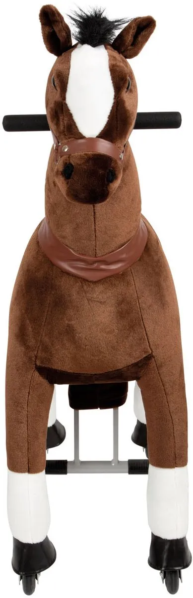 Small Foot Hobbelpaard op Wielen 12462 - Bruin - afbeelding 4 van 5