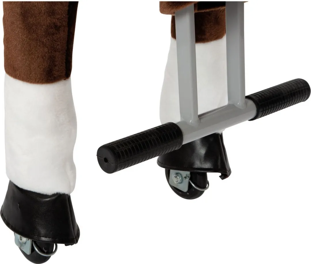 Small Foot Hobbelpaard op Wielen 12462 - Bruin - afbeelding 5 van 5