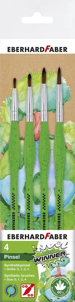 Eberhard Faber Green Winner EF-579926 Penselenset