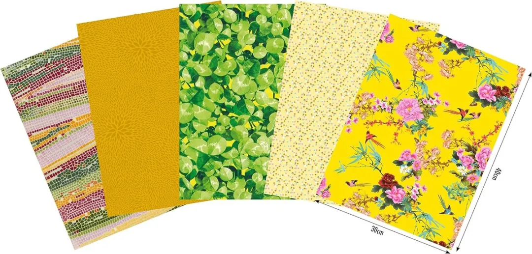 Decopatch Pocket No26 Bedrukt Papier 5 Stuks - 30x40cm