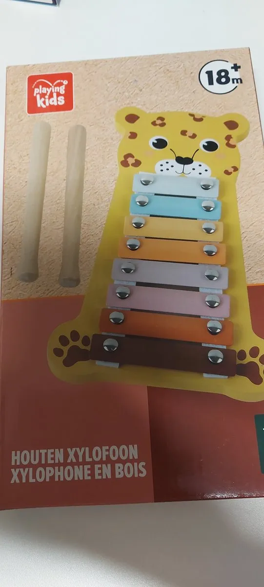 Playing Kids Houten Xylofoon Tijger