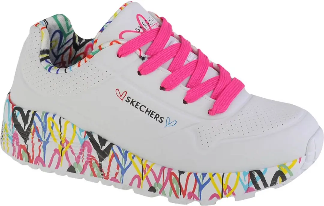 Skechers Uno Lite Schoenen Wit EU 37 1/2 Jongen