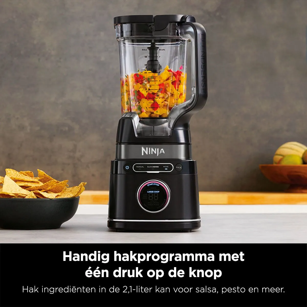 Ninja Detect 2-in-1 Blender TB301EU - 1200W - Zwart