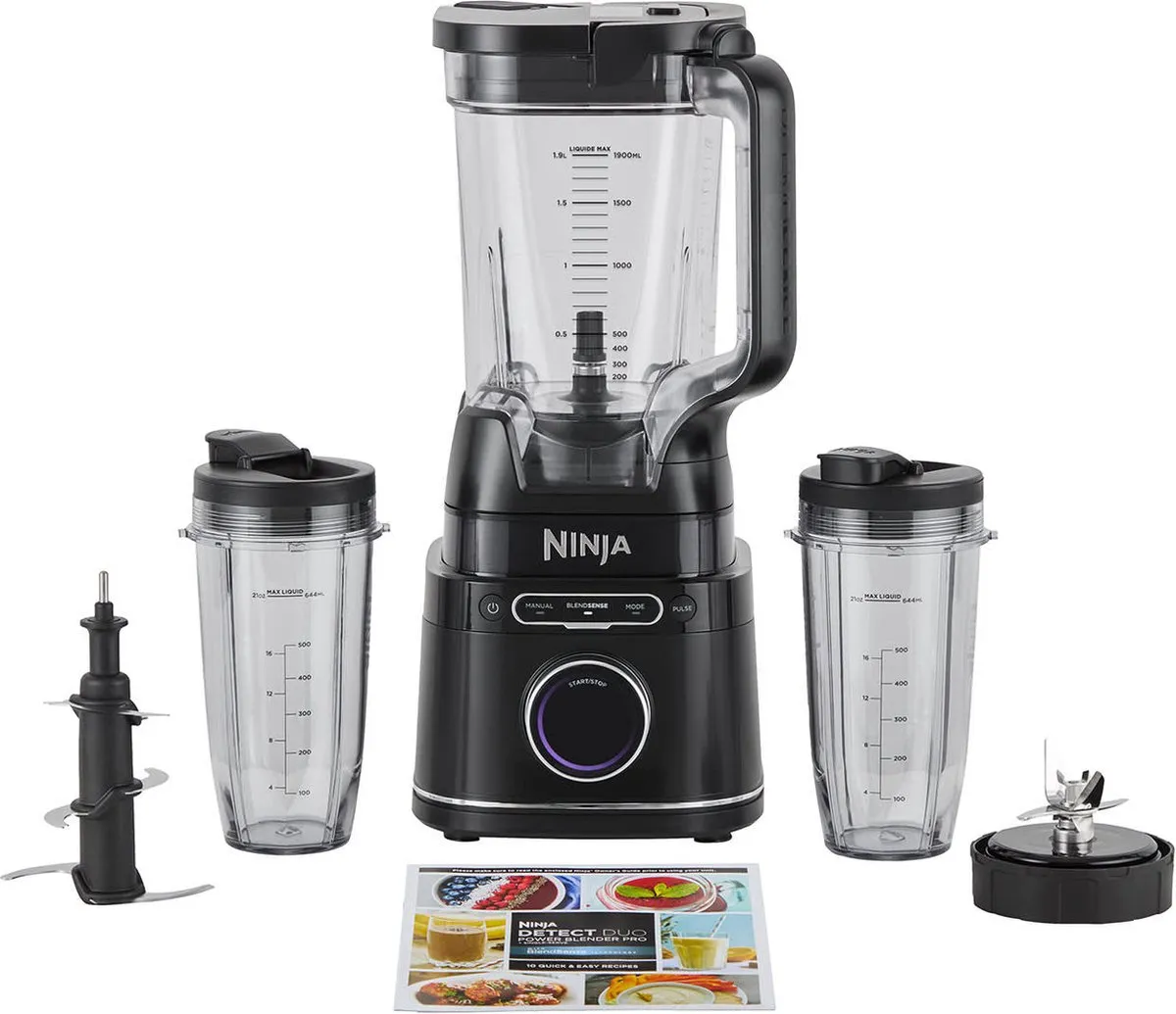 Ninja Detect 2-in-1 Blender TB301EU - 1200W - Zwart - afbeelding 6 van 6
