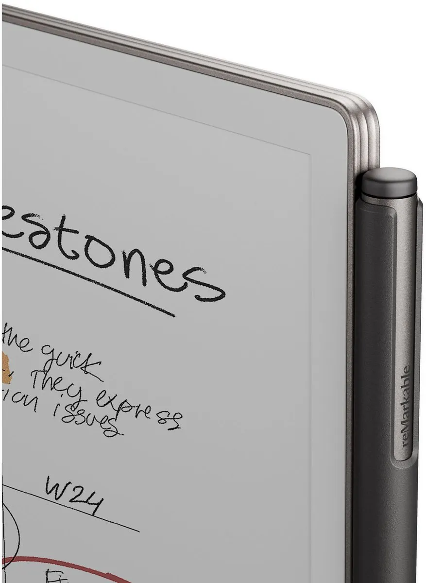 reMarkable Paper Pro 709004525002 Digitaal Notitieblok - Marker Plus - Bruine Book Folio