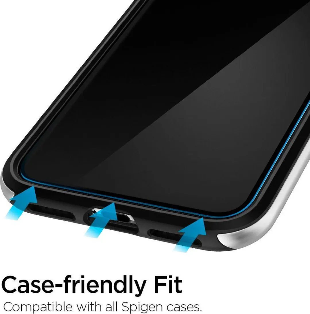 Spigen GlastR AlignMaster iPhone Screenprotector - 2 Stuks